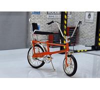 toyway Raleigh Chopper Mk1 Orange Bicycle Bike 1:12 scale diecast model
