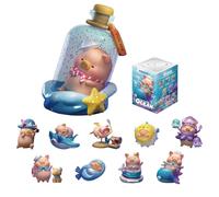 TOYZERO + Lulu The Piggy Blind Box Figures - Ocean Series Blind Boxes Mystery Box Cute Animal Figures Collectibles Home Desk Decorations Holiday Birthday Gifts, Singel Box