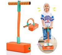 Toyzey Gifts for Boys Girls 3-12 Year Old,Indoor Toys for Kids Toys for 4-12 Year Old Toys for Age 5 6 7 Kids Christmas Toy 4-12 Year old Kids Pogo Jumper Stick Easter Gifts Orange