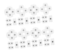 TOYZFRIENDY 10 Sets Handle Conductive Glue Pad Controller Conductive Pad Controller Silicone Silicone Rubber Parts White Silica Gel
