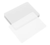 TOYZFRIENDY 100 Sheets Transparent Laminating Sheets PVC Film Photo Protecting Pouches Thermal Laminating Film for Documents Cards Posters