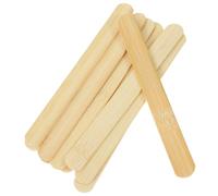 TOYZFRIENDY 100pcs Disposable Clinic Tongue Depressors Bamboo Wooden Oral Care Sticks for Adults and Safe Smooth Edges for Medical Exams and Crafts Convenient Single-use Pack