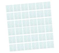 TOYZFRIENDY 100pcs Disposable Makeup Hand Palettes PU Film Color Mixing Plates for Foundation Lipstick Pigments Adhesive Cosmetic Palettes for DIY Nail Art and Professional Use Random Color