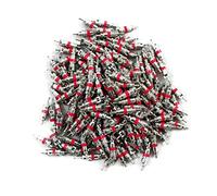 TOYZFRIENDY 100pcs Heavy Duty Tire Valve Stem Core Replacement Copper Nickel Plated with Spring Loaded Pin Fits Car Truck Motorcycle Bicycle Atv Tires Supports Up to Psi Temperature Range