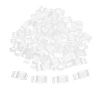 TOYZFRIENDY 100pcs Lotion Bottle Lock Clips Leakproof PP Plastic Pump Accessories for Cleansing Oil Cosmetic Bottles Small Buckles for Shampoo Dispensers Travel Friendly Easy to Use with Wet