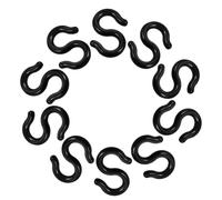 TOYZFRIENDY 100pcs Mountain Bike S-clips Cable Clamps Plastic Bicycle Brake and Shift Line Guides Wire Management Clips for Smooth Riding Easy Installation for Road and