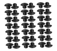 TOYZFRIENDY 100pcs Pegboard Hook Locking Plugs with Threaded Design Secure Slip Stoppers for Pegboard and Wall Easy No Drill Installation Enhances Hook Load Capacity and Space Utilization