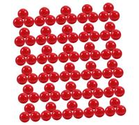 TOYZFRIENDY 100pcs Small Colored Counting Balls for Mathematics Teaching Tools with Portable Box Solid Plastic Balls for Elementary Learning and Probability Games