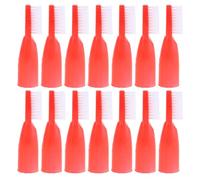 TOYZFRIENDY 100pcs Soft Bristles Finger Toothbrush for Adults Seniors Mini Portable Oral Care Tool for Prisons Nursing Homes Healthcare Nonirritating Safe Cleaning Bulk Institutional Pack