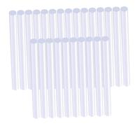 TOYZFRIENDY 100pcs Transparent Hot Melt Glue Sticks Strong Adhesion Quick Melting for Crafting DIY Repairs and Household Use Convenient Storage
