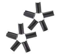 TOYZFRIENDY 10Pcs Bike Cable Buckle U-Shaped Clamp with Strong Adhesive Back for Brake and Shifter Tube Guide Compatible with Bicycle Housing Clips for Management