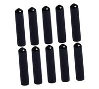 TOYZFRIENDY 10pcs Bottle Pourer Covers Rubber Caps for Liquor Wine Oil Bottles Protective Spill Stopper Dustproof Caps Fits Standard Pour Spouts for Bar and Home Use