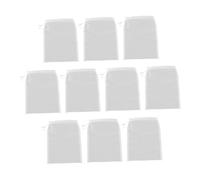 TOYZFRIENDY 10pcs Fine Mesh Tea Bags Reusable Drawstring Coffee Filters Food Strainers for Loose Leaf Tea Herbal Infusions Compact Lightweight Easy to Use Kitchen and Travel Filters