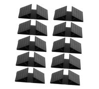 TOYZFRIENDY 10pcs Pet Gate Stabilizer Feet Plastic Triangle Reinforcement Base for Freestanding Pet Fence Isolation Fence Support and Easy to Install