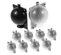 TOYZFRIENDY 10pcs Plant Rooting Boxes Plastic Air Layering Propagation Balls for Garden Grafting and Cutting Reusable Root Graft Supplies for Roses Trees Fruit Plants