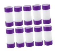 TOYZFRIENDY 10pcs Purple Squeaker Inserts for Pet Repair Noise Maker Replacement for Dog Cat Plush Easy Shake Sound Activation DIY Craft Sound Tubes for Small Animals