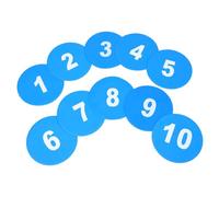 TOYZFRIENDY 10pcs Spot Markers Non Slip Floor Dots for Soccer Basketball Training Agility Drills Youth Sports Training Equipment with Secure Grip and Integration for Precise Practice