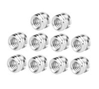 TOYZFRIENDY 10PCS Tripod Screw Adapter Bronze Camera Mount Converter for DSLR Camcorders Light Stands Ball Heads Monopods Compatible with Standard Threads