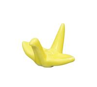 TOYZFRIENDY 12 Pcs Ceramic Chopsticks Holder Paper Crane Design Colored Rack Pillow Rest for Dining Table Kitchen Decor and Banquet Use