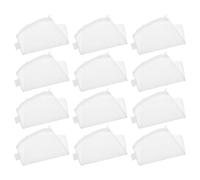 TOYZFRIENDY 12pcs Aquarium Filter Media Bags Micron Fine Mesh for Activated Carbon Ceramic Rings Resins Reusable Polyester Mesh for Fish Tank Pool Filtration