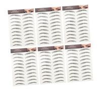 TOYZFRIENDY 12pcs Convenient Eyebrow Filler Stickers Brow Glue for Instant Full Natural Brows