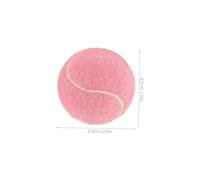 TOYZFRIENDY 12pcs High Elasticity Youth Tennis Balls for Beginners Training Balls for Indoor Outdoor Practice Multipurpose Massage Fitness for Players