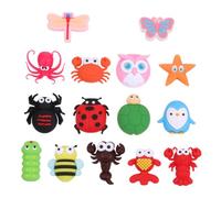 TOYZFRIENDY 15Pcs Cartoon USB Cable Saver Protective Case Bite-resistant Data Line Protector Prevents Cable Pulling and Cracking Easy to Assemble and Reusable