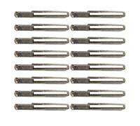 TOYZFRIENDY 16Pcs Lyre String Nails Metal Pegs for Harp Musical Instrument Accessories Silver String Pins for Lyre Tuning and Fixing in Orchestral Use