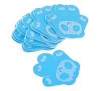 TOYZFRIENDY 16pcs Non Slip Dog Paw Covers Breathable Adhesive Foot Pads for Senior Dogs with Shock Absorption Invisible Grip Protectors for Hardwood Floors Outdoor Safety