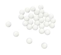 TOYZFRIENDY 180PCS Clear Glass Gems Beads Transparent Round Marbles for Vase Fillers Aquarium Decoration Crafting and Pinball Games Brilliant Shine Versatile Decorative Stones for Home and