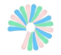 TOYZFRIENDY 18Pcs Replaceable Silicone Ear Spoon Sleeves Earwax Cleaning Spoon Covers with Soft Tips for Adults and Compatible Ear Care Accessories in Blue Green Pink