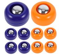 TOYZFRIENDY 20 Pcs Mini Tabletop Curling Game Set with Bowling Pins and Shuffleboard Rollers Indoor Outdoor Versatile Sports Equipment for Family Parties and Gatherings