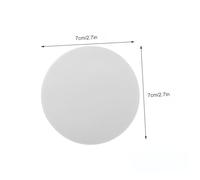 TOYZFRIENDY 200pcs Medium Flow Qualitative Filter Paper Round for Laboratory Chemistry Experiments and Water Analysis Strong Liquid Absorbance Easy Handling