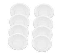 TOYZFRIENDY 20pcs Disposable Paper Cat Food Bowls with Neck Guard, Multi-function Indoor Kitten Feeding Bowls, Practical Lightweight Pet Feeding Dishes for Home Use