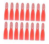 TOYZFRIENDY 20pcs Finger Sleeve Toothbrush for Oral Hygiene Ergonomic Design for Secure Grip Soft Bristles for Prisons Detention Centers Safe Household Cleaning Tool