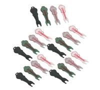 TOYZFRIENDY 20pcs Guitar Pin Puller Tool for Acoustic Guitar String Peg Removal Includes Metal Pin Extractor for Music Practice and Stage Show Preparation