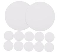 TOYZFRIENDY 20pcs LED Downlight Diffuser Plates Flat Arc Design Light Fixture Accessories for Ceiling Lights Wear-Resistant Spotlight Diffusers for Warm Natural Lighting
