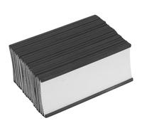 TOYZFRIENDY 20pcs Magnetic Label Holders Card Clips for Warehouse Shelf Management Supermarket and Library Classification Easy Installation Wear-Resistant Tags for Efficient Organization