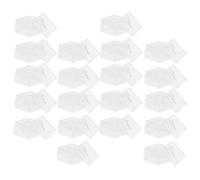 TOYZFRIENDY 20pcs Micro Jewelry Storage Box Boxes Cube Containers Small Tiny Acrylic Square Cube Containers Small Decor Transparent