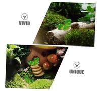 TOYZFRIENDY 20Pcs Mini Resin Crocodile Figurines Lightweight Lifelike Animal Statues for Garden Bonsai Flower Pots Aquarium Micro Landscape Decor