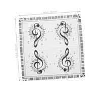 TOYZFRIENDY 20pcs Music Note Disposable Napkins Party Tissue for Paper Napkins with Musical Pattern Festive Decoration for Birthdays Holidays and Themed Celebrations