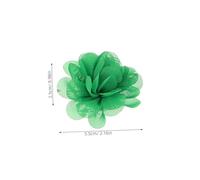 TOYZFRIENDY 20pcs Pet Hair Clips Lightweight Chiffon Flower Hairpins for Dogs Cats Soft Floral Claw Clips Comfortable Fit Accessories for Puppy Grooming and Dress Up