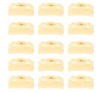 TOYZFRIENDY 20pcs Small Mini Hair Claw Clips for Wigs Hair Extensions Tiny Plastic Jaw Clips Non Slip Accessories for Women Girls