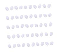 TOYZFRIENDY 25 Pairs Clip Nose Bracket Thin Nose Pads for Glasses Eyeglass Accessories Sunglasses Glasses Stick for Eyeglass Anti-slip