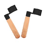 TOYZFRIENDY 2pcs Acoustic Guitar String Winders with Wooden Handles Guitar Peg Winder Tool for Acoustic Electric Bass String Replacement and Instrument Maintenance
