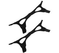 TOYZFRIENDY 2pcs Adjustable Breathable Chin Support Strap for Sleeping Soft Elastic Mouth Closer Reusable Aid for Men and Women Comfortable Fit for Quiet Nights