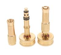 TOYZFRIENDY 2pcs Adjustable Garden Hose Nozzle High-Pressure Copper Sprayer for Household Watering Ergonomic Design for Lawn Car Wash and Outdoor Cleaning