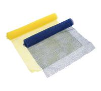 TOYZFRIENDY 2pcs African Exfoliating Net Body Shower Scrubber Elastic Stretchable Bath Sponge for Back Feet and Reach Areas with Rough Mesh Surface for Deep Cleansing and Skin Smoother