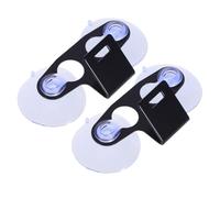 TOYZFRIENDY 2pcs Automotive Radar Holder Suction Cup Mount for Windshield Plastic Car Interior Radar Bracket Compatible with Self-driving Accessories Vehicle Suction Cup Holder