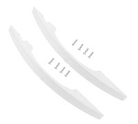 TOYZFRIENDY 2pcs Commercial Refrigerator Door Handles Replacement, Universal Freezer Door Pull Bars with 180/280mm Hole Distance and Screws, Sturdy Fridge and Cooler Hardware for Kitchen